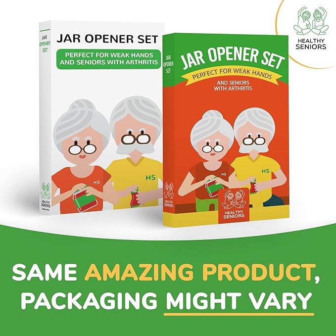 Jar Opener for Weak Hands and Seniors with Arthritis, 5 in 1 Multi Function Bottle Opener Lid Opener For Arthritic Hands with Non Slip Gripper For Opening Jars And Bottles (Green)