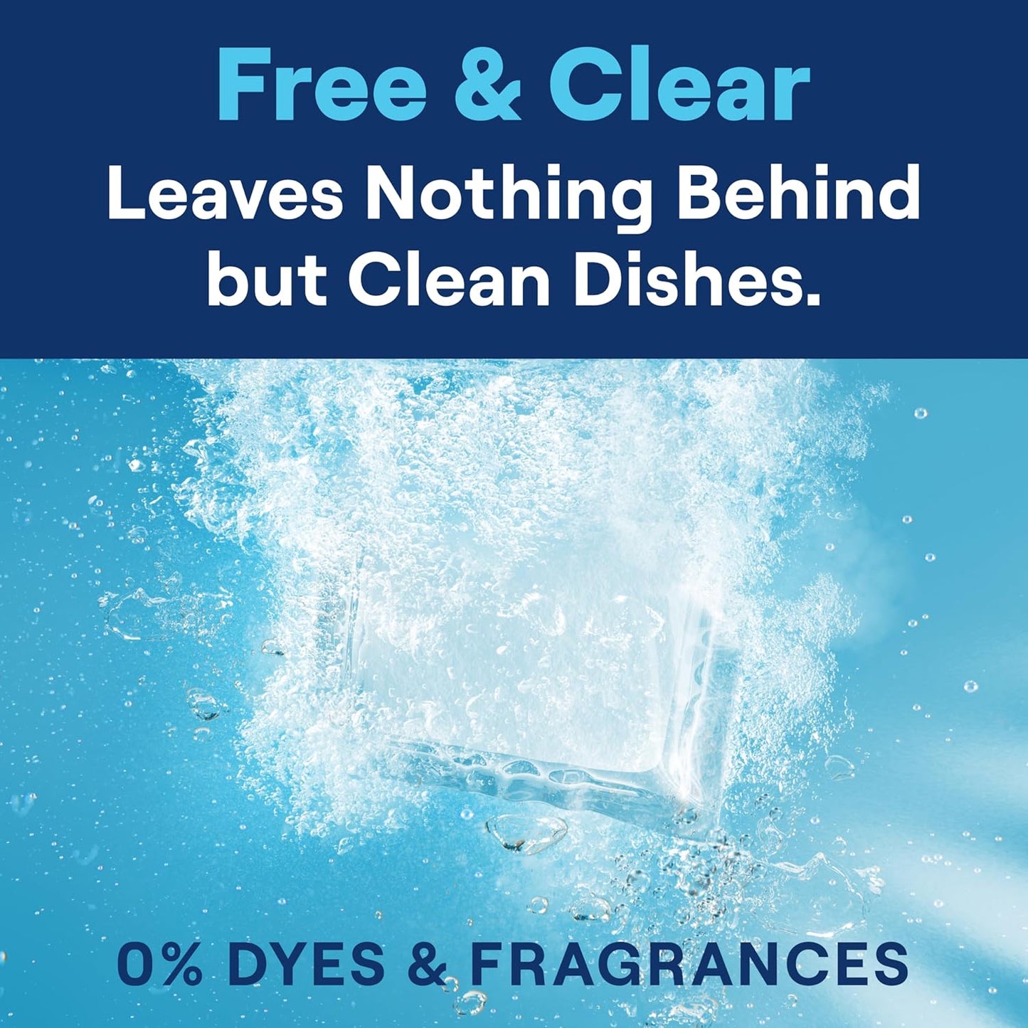 Seventh Generation Dishwasher Detergent Packs Free & Clear Pack of 6 for sparkling dishes Dishwasher tabs, 20 count