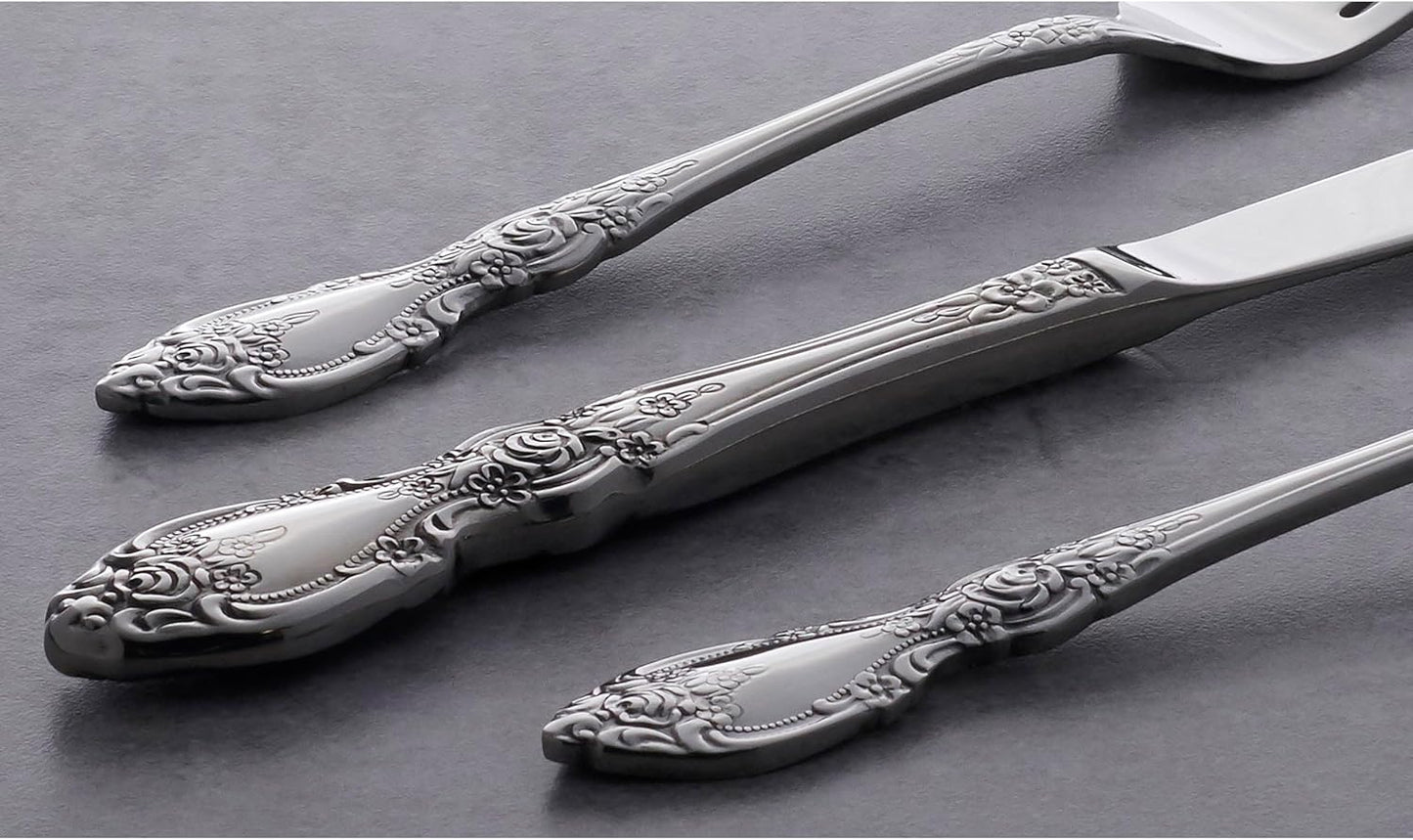 Oneida Wordsworth Set of 4 Dinner Forks, Silver