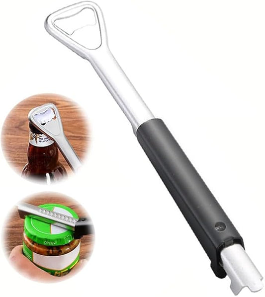 Adjustable Jar Opener for Weak Hands,New Multifunctional Stainless Steel Can Opener,PortableJar Lid Gripper,Manual Lid Gripper Opener,Manual Jar Bottle Cap Opener for Home Kitchen Gadgets