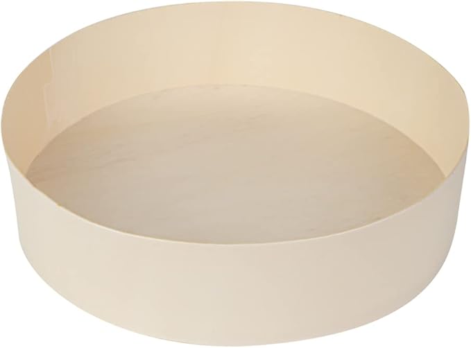 Restaurantware Taipei 33 Ounce Food Containers 100 Round Wooden Bento Boxes - Lids Sold Separately Grease Impermeable Poplar To Go Boxes Disposable Serve Noodles Dumplings And More