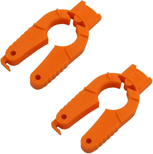 2 Pack 3 in 1 Bottle Can Opener, Plastic Water Bottle Opener, Jar Opener, Twist-Off for Bottle Gripper, Weak Hands, Children Seniors, Elderly, Arthritis Sufferers Lid Seal Remover