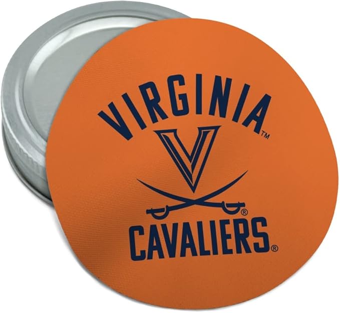 Virginia Cavaliers Round Rubber Non-Slip Jar Gripper Lid Opener