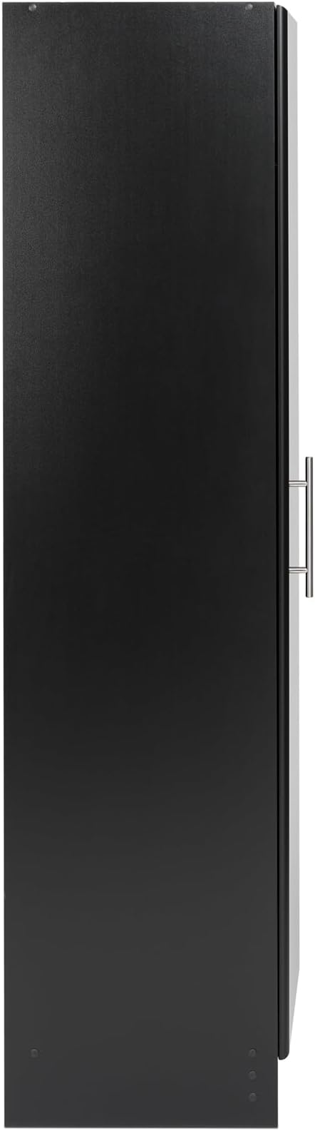 Prepac Elite 65 in. Engineered Wood Narrow Storage Cabinet in Black