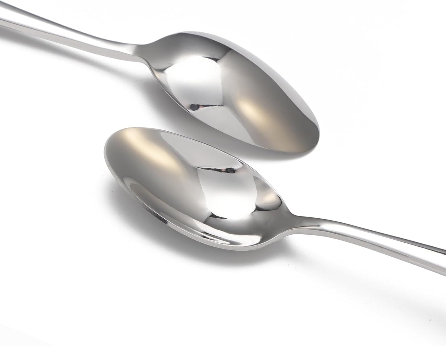 8-Piece Spoons Set, 8.1 Inch Stainless Steel Dinner Spoon, Tablespoon, Silverware Spoons for Home,Kitchen or Restaurant, Dishwasher Safe