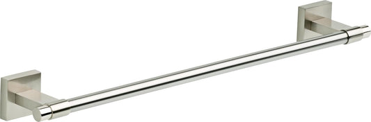 Franklin Brass Maxted (1-Pack) 18" Towel Rack for Bathroom, Satin Nickel Towel Bar for Bathroom Wall Kitchen Towel Holder Rod Wall Mounted Bathroom Accessories MAX18-SN