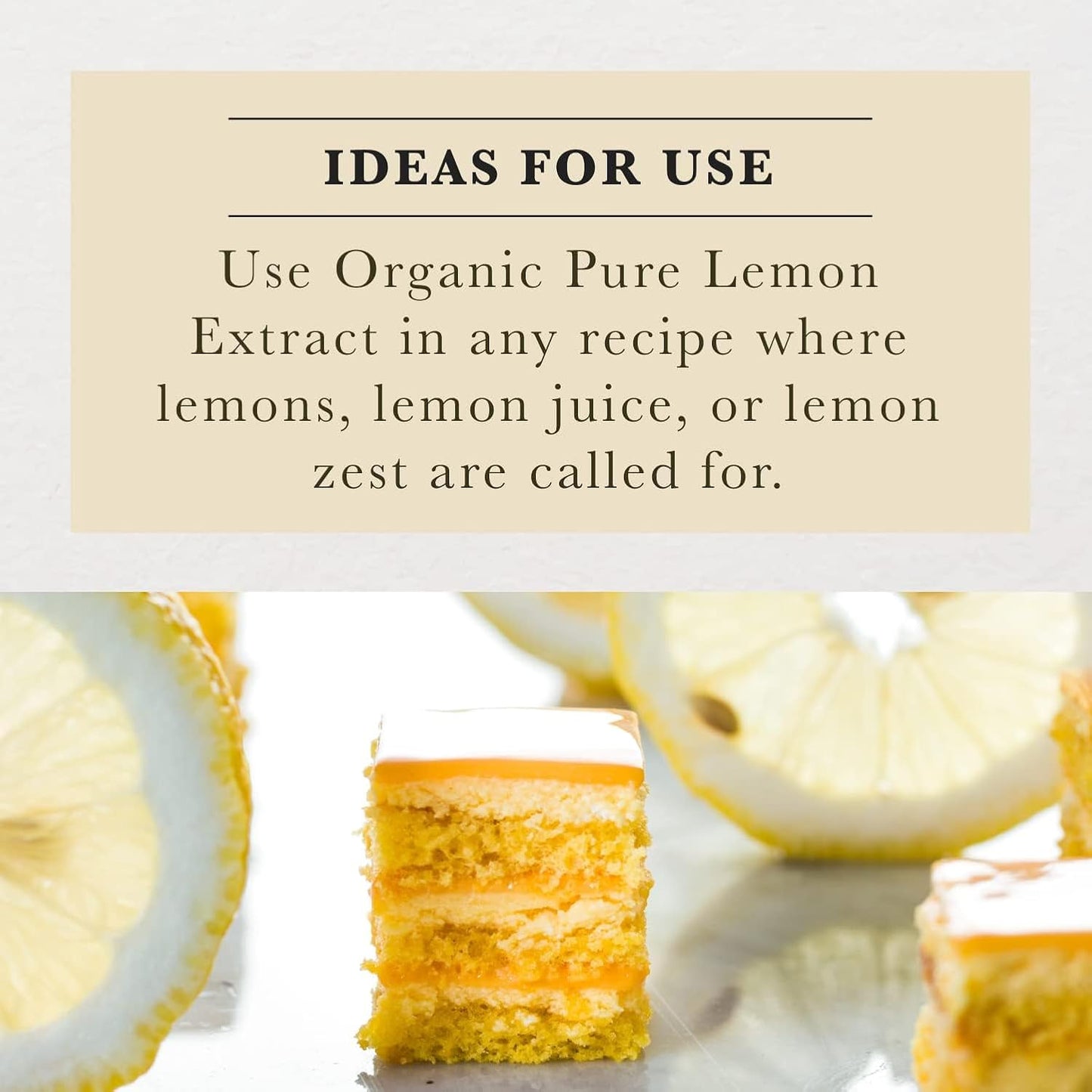 Cook's Pure Lemon Extract, Premium Quality, Cold Pressed Lemon, Sugar Free, Gluten Free, Allergen Free, 32 oz