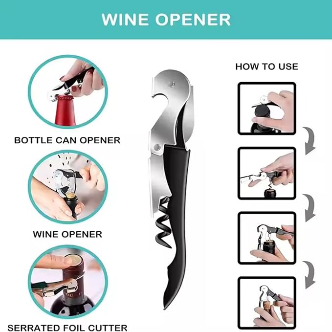 Jar Opener for Arthritis & Weak Hands | 4-in-1 Easy Grip Jar, Bottle & Can Lid Remover | Ergonomic Non-Slip Kitchen Aid, Durable & Portable Opener for Seniors, Adults & Kids