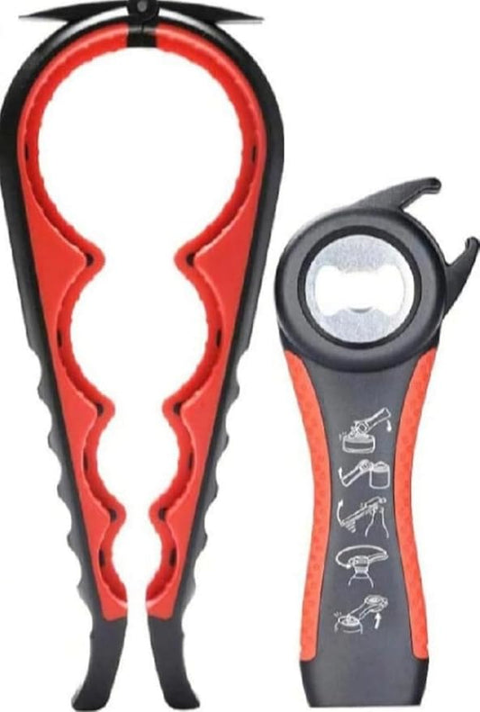 Jar Opener for Weak Hands, Seniors with Arthritis, 5 in 1 Multi Function Bottle Opener Lid Opener Jar opener.