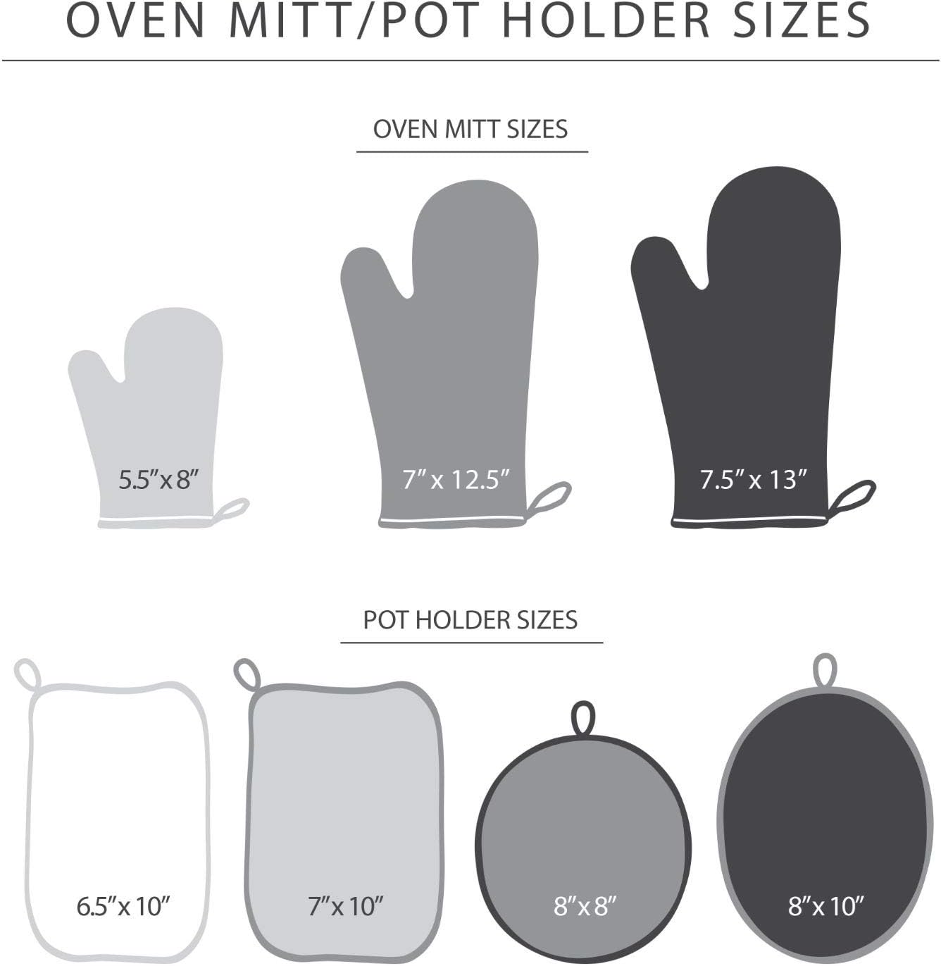 KitchenAid Asteroid Oven Mitt Set, 7"x12.5", Fire Red, 2 Piece