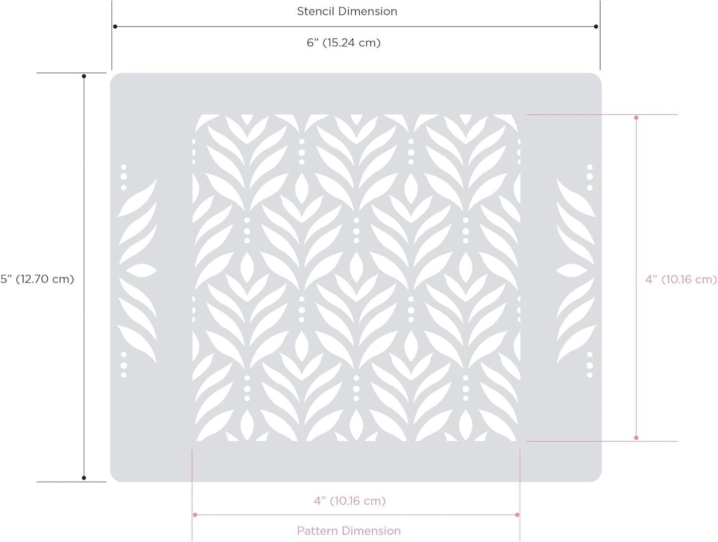 Cookie and Cupcake Stencil (BRIDA)