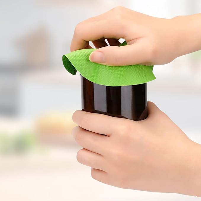 Jar Opener, 8PCS Rubber Jar Opener Gripper Pad, Round Bottle Opener/Jar Opener Gripper, Bottle & Can Opener, Kitchen Gadgets, Lid Opener Gripper Pad