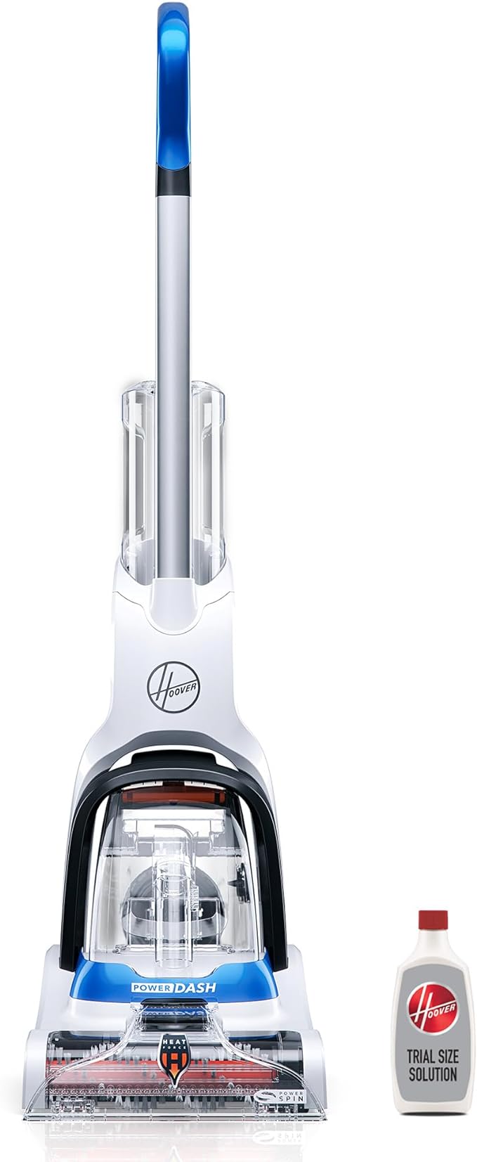 Hoover PowerDash Pet Compact Carpet Cleaner Machine, Lightweight Shampooer Machine, Pair with a Hoover Carpet Cleaner Solution for a Bright, Refreshed Home