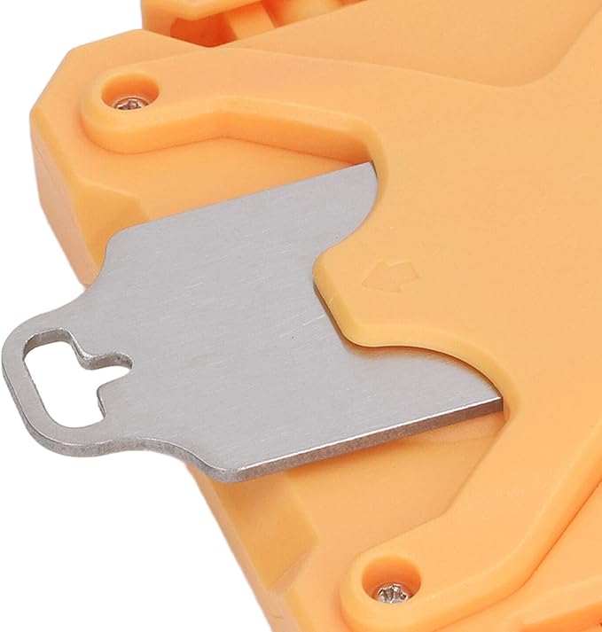 CHICIRIS Soda Can Opener, Beer Can Opener, Can Opener Manual, 2 in 1 Portable Lift, Can Cut Opener, Press and Rotate Design, for Cocktail, Beer, Soda Beverages (Orange)