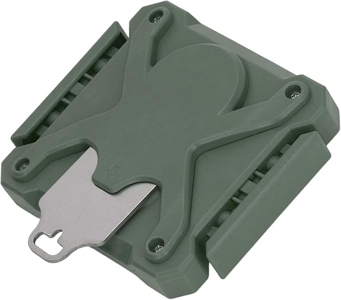 CHICIRIS Soda Can Opener, Beer Can Openers, Can Opener Manual, 2 in 1 Portable, Can Cut Opener, Press and Rotate Design, for Cocktail, Beer, Soda Beverages (Green)