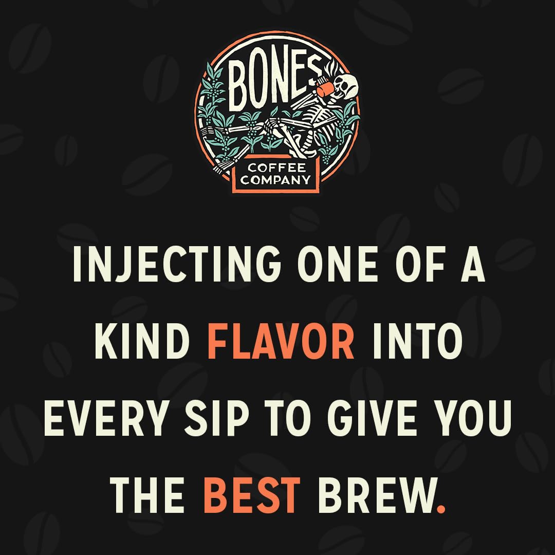 Bones Coffee Company Star Wars Twin Sun Tiramisu Flavored Coffee, Medium Roast Low Acid Arabica Beans Compatible with Auto drip and French Press Coffee Maker, 12 Oz Ground