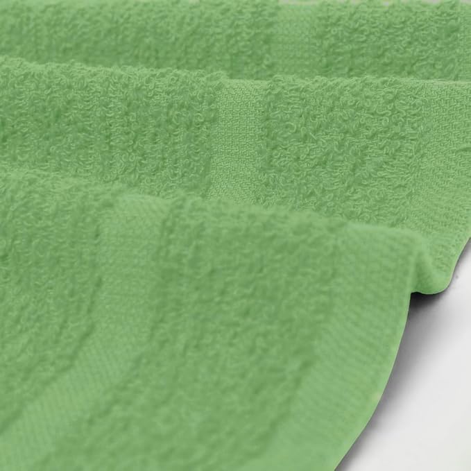 Avalon Towels Cotton Washcloths – (Pack of 24) Size 12x12 Inches, 100% Ring Spun Cotton, Soft & Absorbent Face Towels, Gym Towels, Hotel and Spa Quality, Reusable Fingertip Towels (Sage Green)