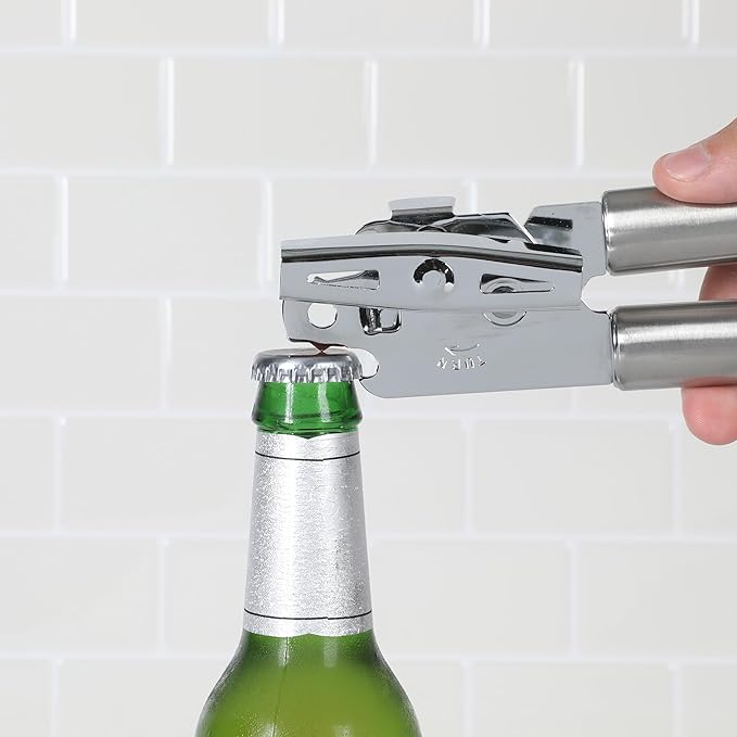 Oster Baldwyn Multifunction Can Opener/Bottle Opener w/Stainless Steel Handle
