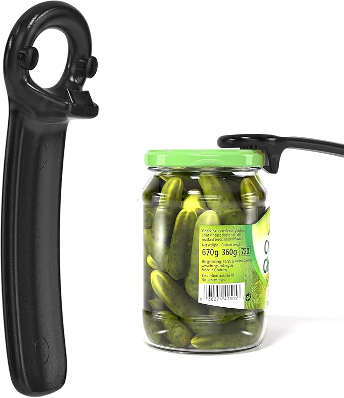 1 Pcs Readaeer Jar Opener for Weak Hand & Seniors with Arthritis (Black)