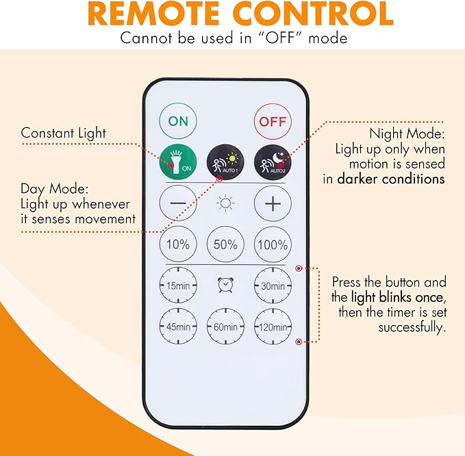 EverBrite 6 Pack Puck Lights with Remote, Wireless Closet and Under Cabinet Lights, Rechargeable Motion Sensor, Dimmable, Timable, Magnetic Attract - for Closet, Drawer, Stair, Bedroom