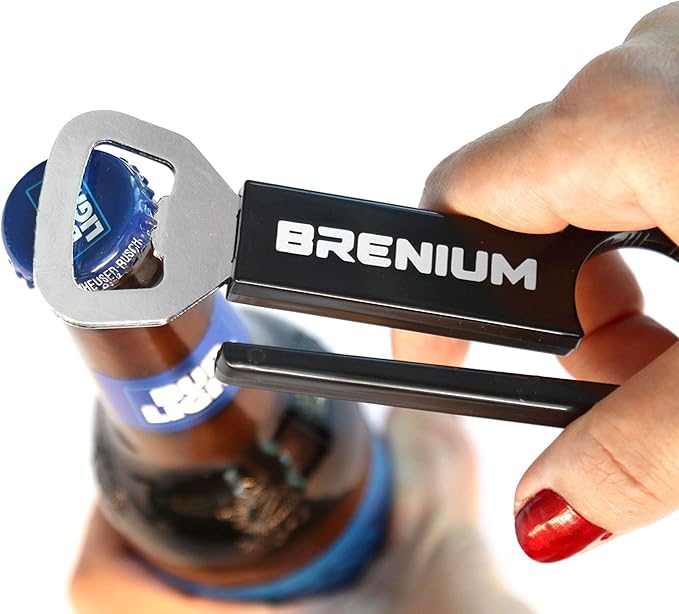 Multifunctional Bottle Opener for Water and Beer Bottles, Twist-Off, for Weak Hands, Seniors, Elderly, Rheumatoid Arthritis, Ergonomic Gripper