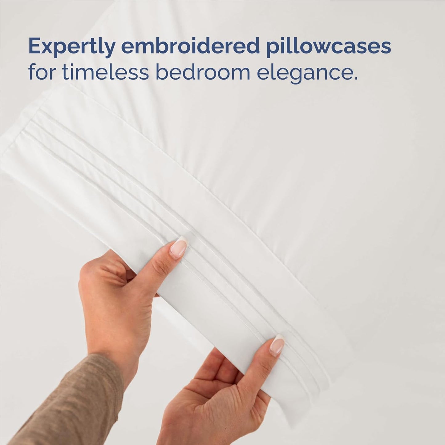 Twin XL Size 3 Piece Sheet Set - Comfy Breathable & Cooling Bed Sheets Set - Hotel Luxury Bedding for Women, Men, Kids, Teens, Boys & Girls - Deep Pockets and Wrinkle Free - Oeko-Tex - Antique White
