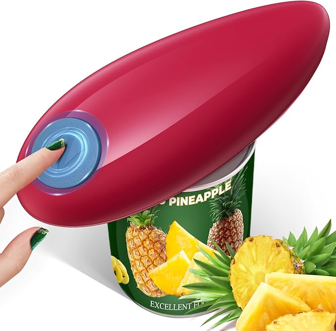 Electric Can Opener Automatic Hand Free Can Openers for Arthritis and Seniors, Safety Can Opener Smooth No Sharp Edges, Restaurant Can Openers Best Kitchen Gadget for Home Use