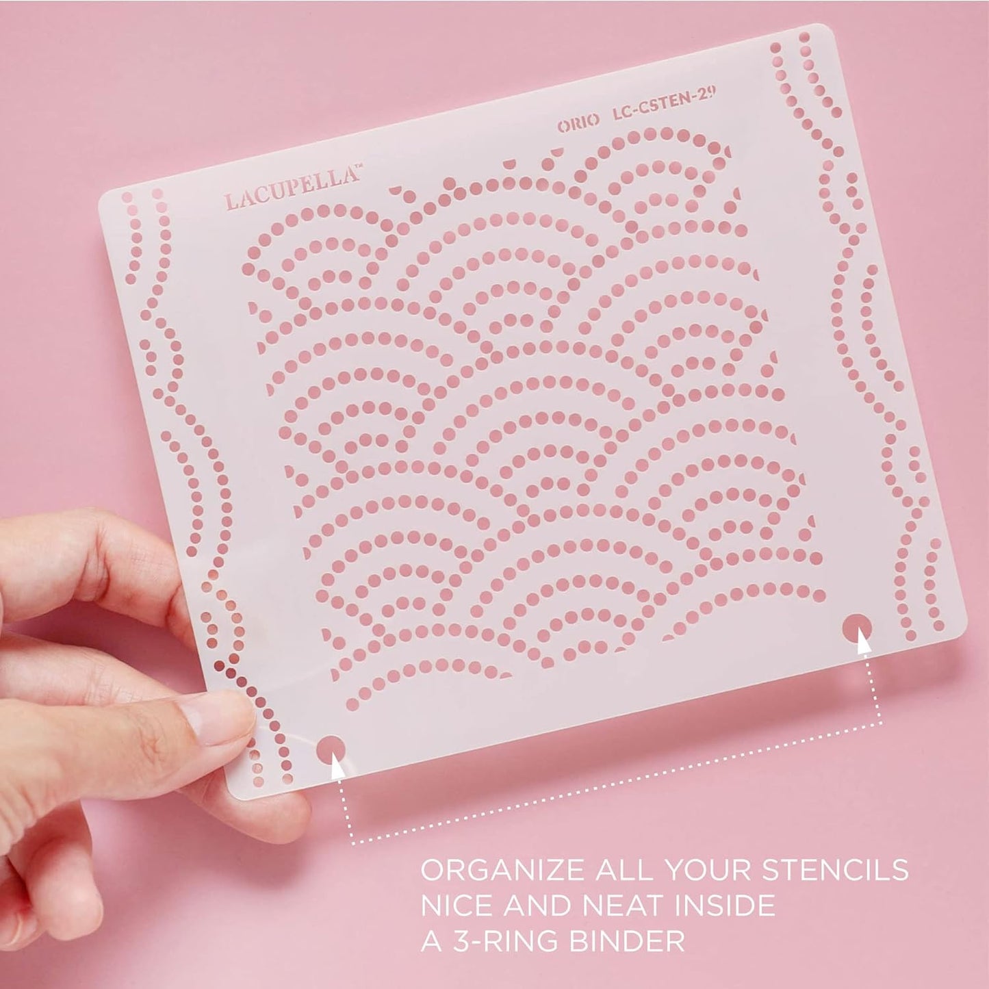 Cookie and Cupcake Stencil (VORRA)