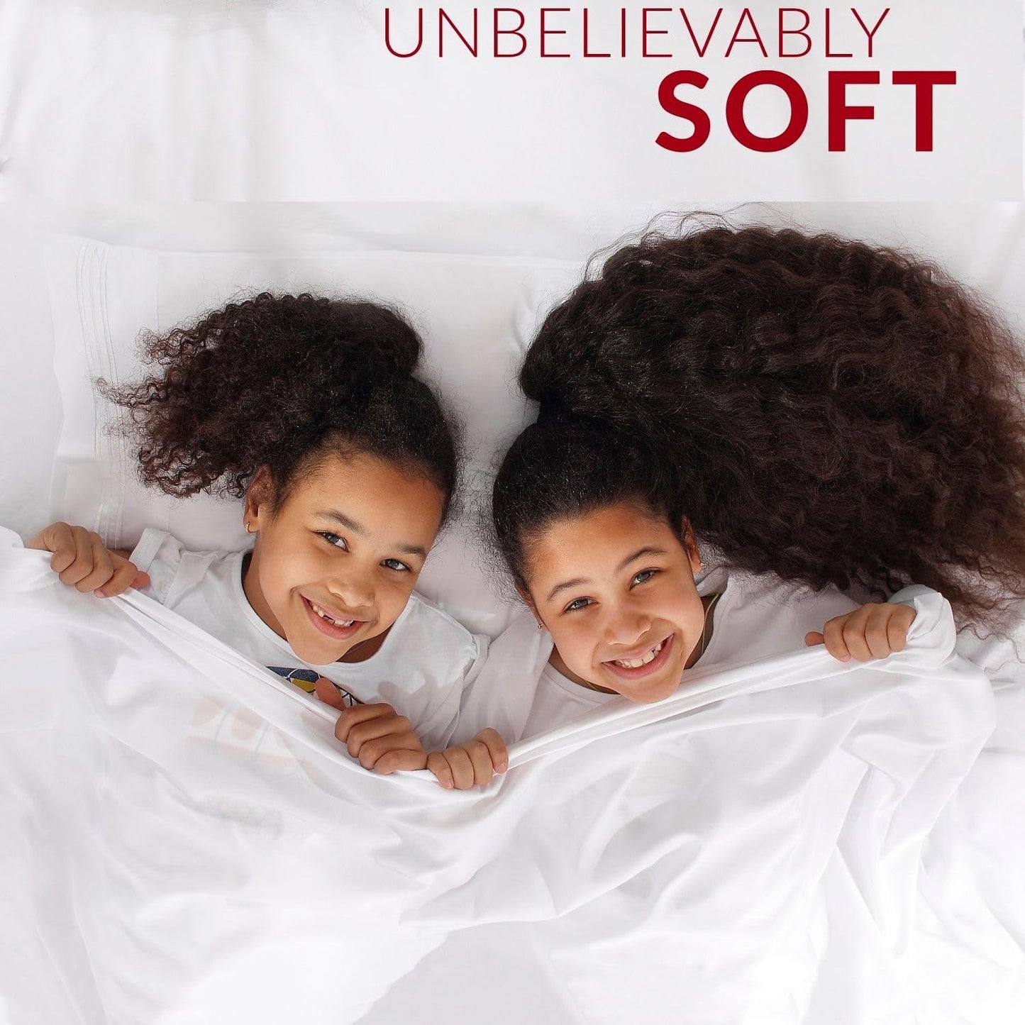 Mellanni Twin XL Sheets Set - 3 PC Iconic Collection Bedding - Hotel Luxury, Extra Soft, Cooling Bed Sheets - Wrinkle, Fade, Stain Resistant (Twin Extra Long, White)