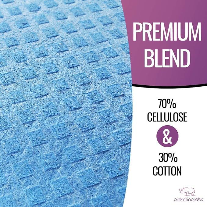 Swedish Dishcloths for Kitchen – Absorbent Kitchen Towels and Dishcloths Sets - Reusable Paper Towels - Dish Cloths for Washing Dishes and Cleaning Kitchen – Cellulose Sponge Cloths