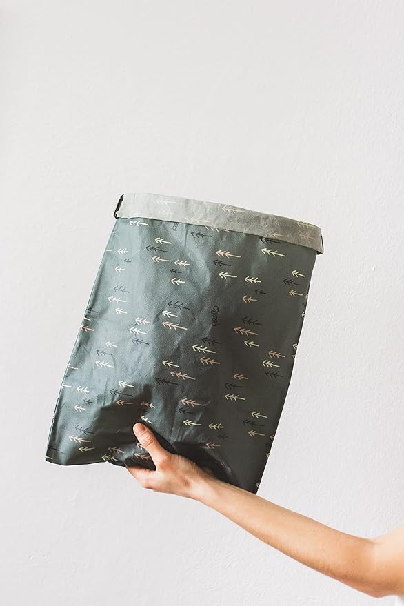 PEELO Beeswax Food Wrap Bag, Bee Wrap Sustainable Food Storage Wraps, Beeswax Bags Reusable, Beeswax Wraps for Food Reusable, Botanica Design, Medium