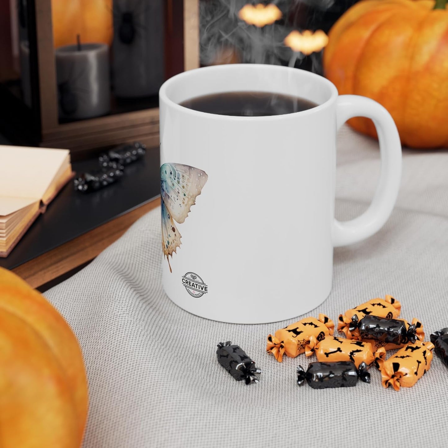 11 OZ Novelty Coffee Mugs - Christmas Gift (Butterfly Theme)
