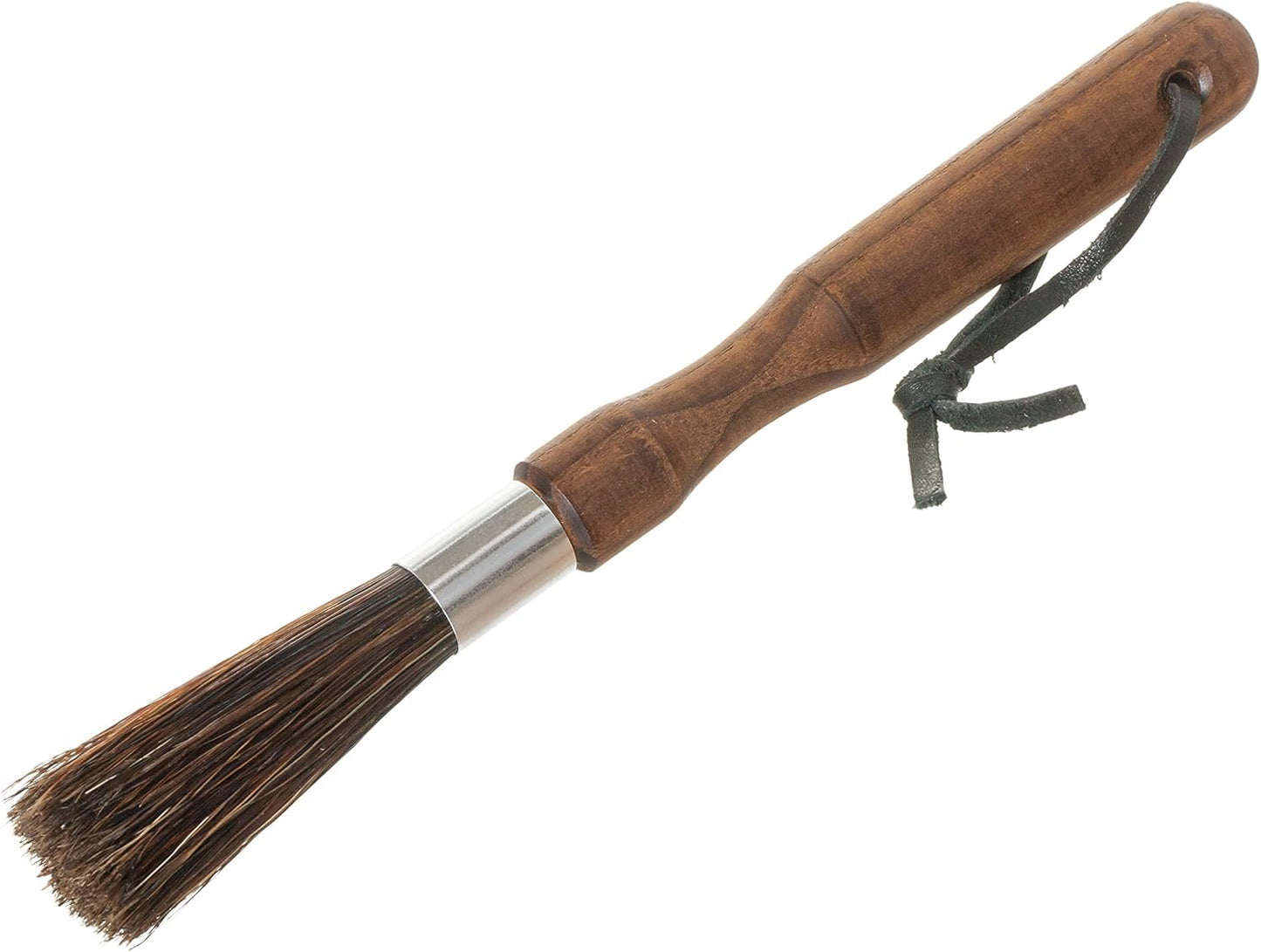 Redecker Natural Pig Bristle Espresso Maker Brush with Oiled Thermowood Handle, 8-1/8-Inches