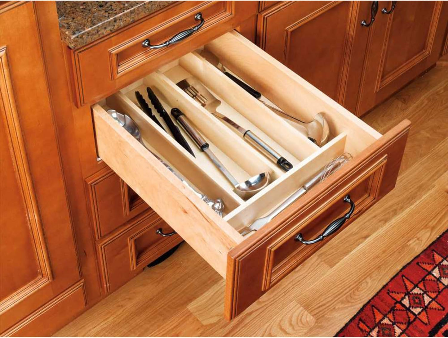 REV-A-SHELF TRAY, UTILITY, WOOD, 18.5X22 X 2 7/8"D