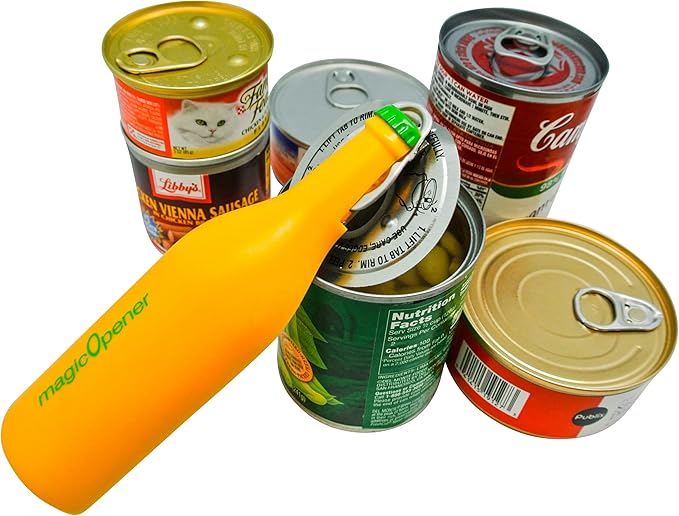 Open Soda & Water Plastic Caps EZ | Bottle Opener | Soup Pull Tab | Arthritis Helpers | Elderly | mO EXTREME | Fridge Magnets-Twist off Gift| Ergonomic | Weak Hands Help