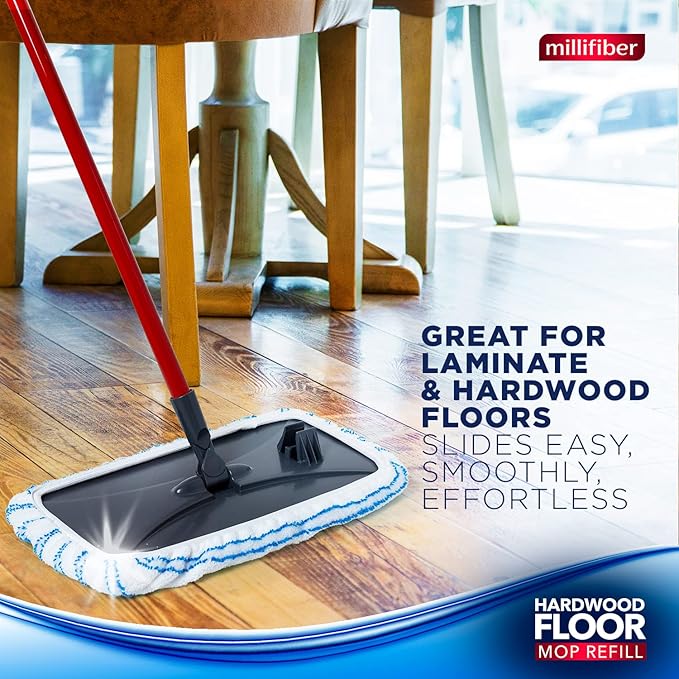 Microfiber Mop Refills 15x8 Inches, 3-Pack (Mop is Not Included)