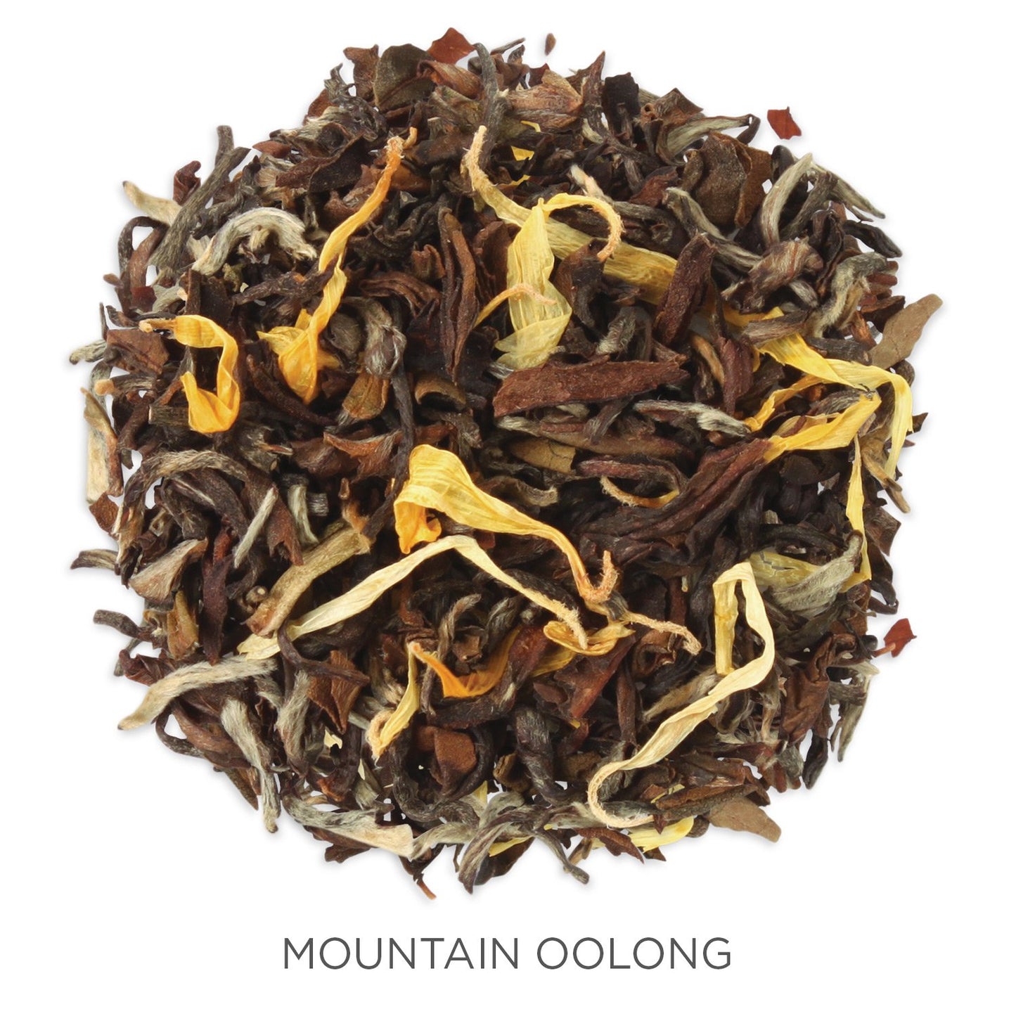 Tea Forte Mountain Oolong Premium Organic Loose Leaf Caffeinated Oolong Blend Canister, Makes 35-50 Cups