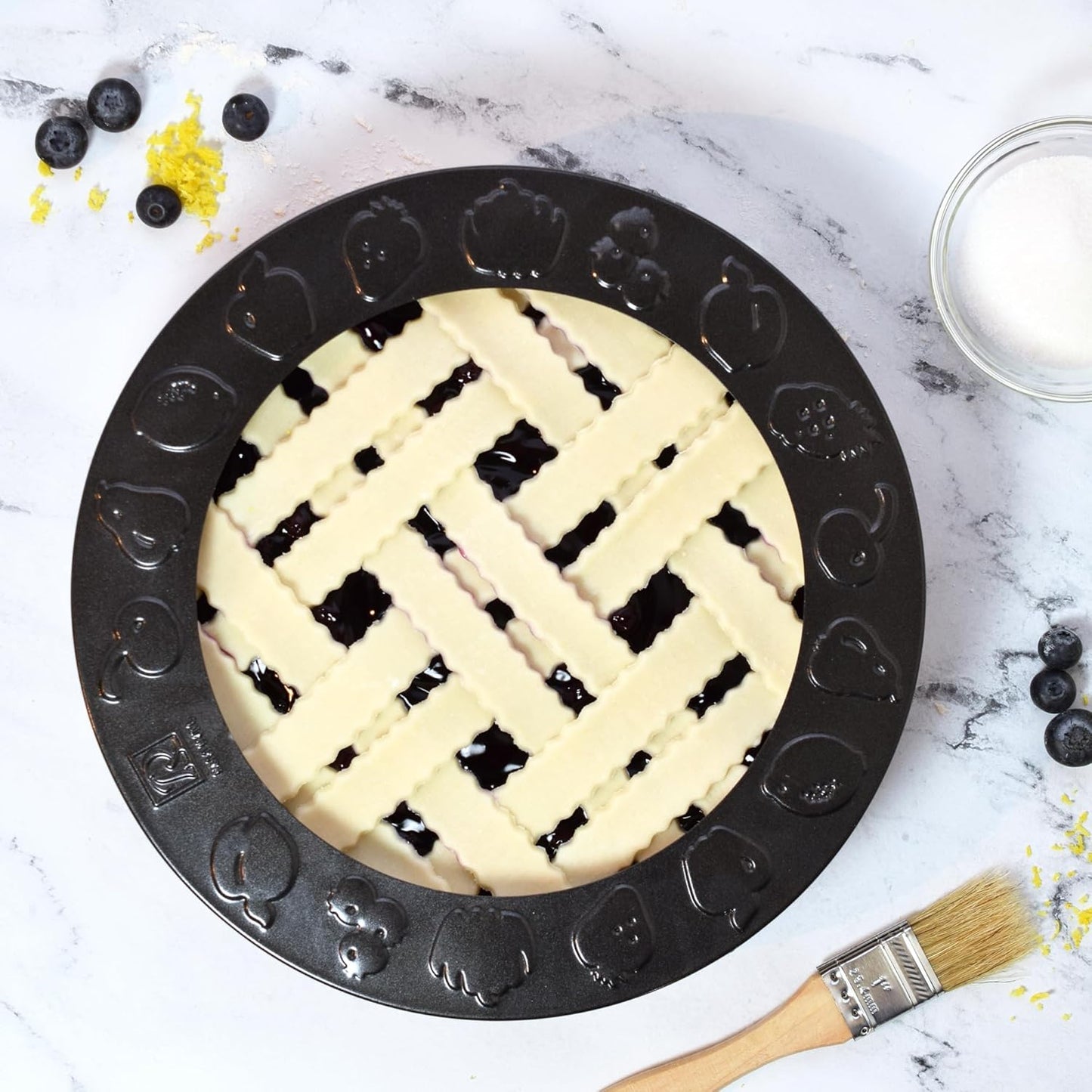 R&M International Non-Stick 9" or 10" Standard Size Pie Crust Shield
