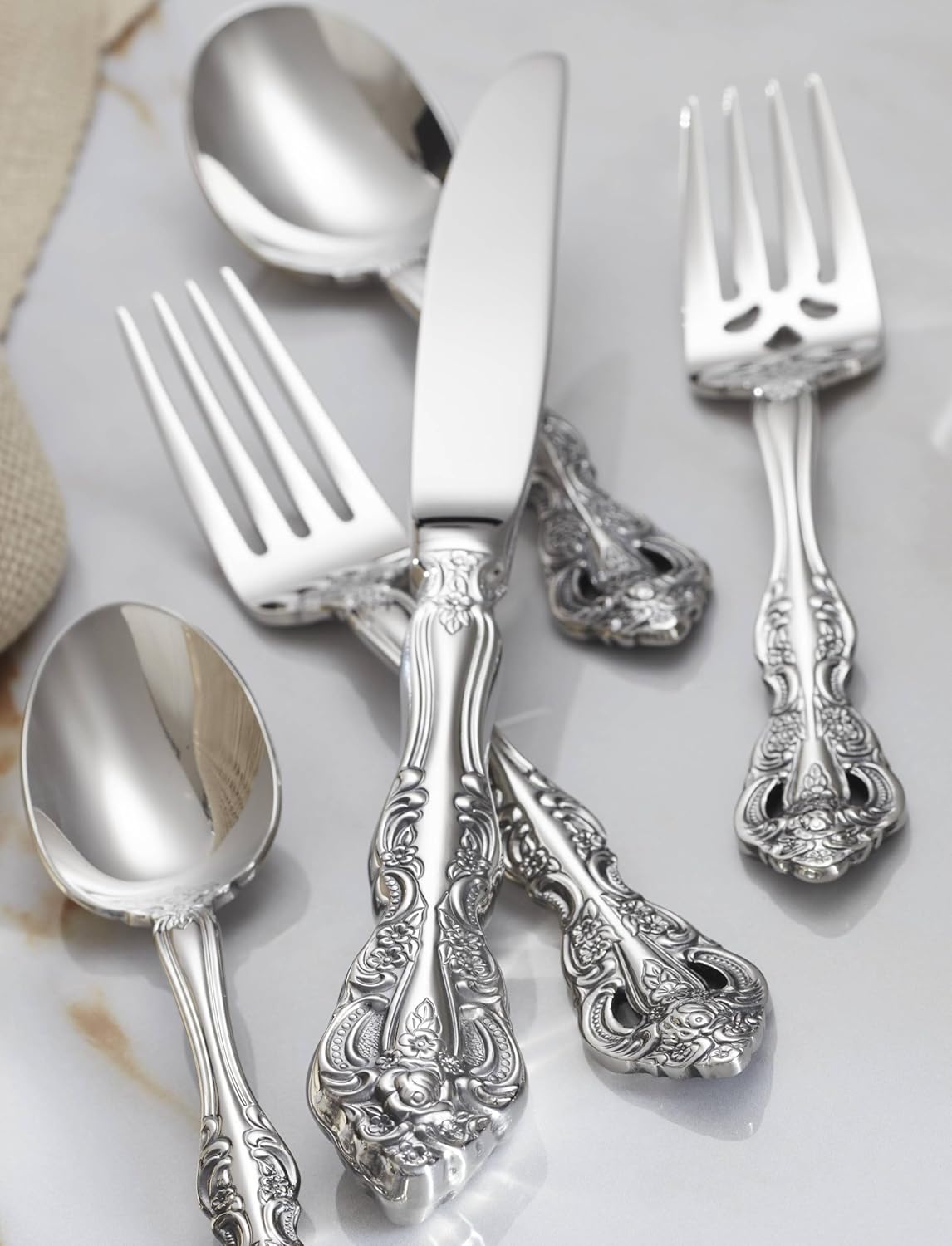 Oneida 2765Sita Michelangelo Fine Flatware Tall Drink Spoon