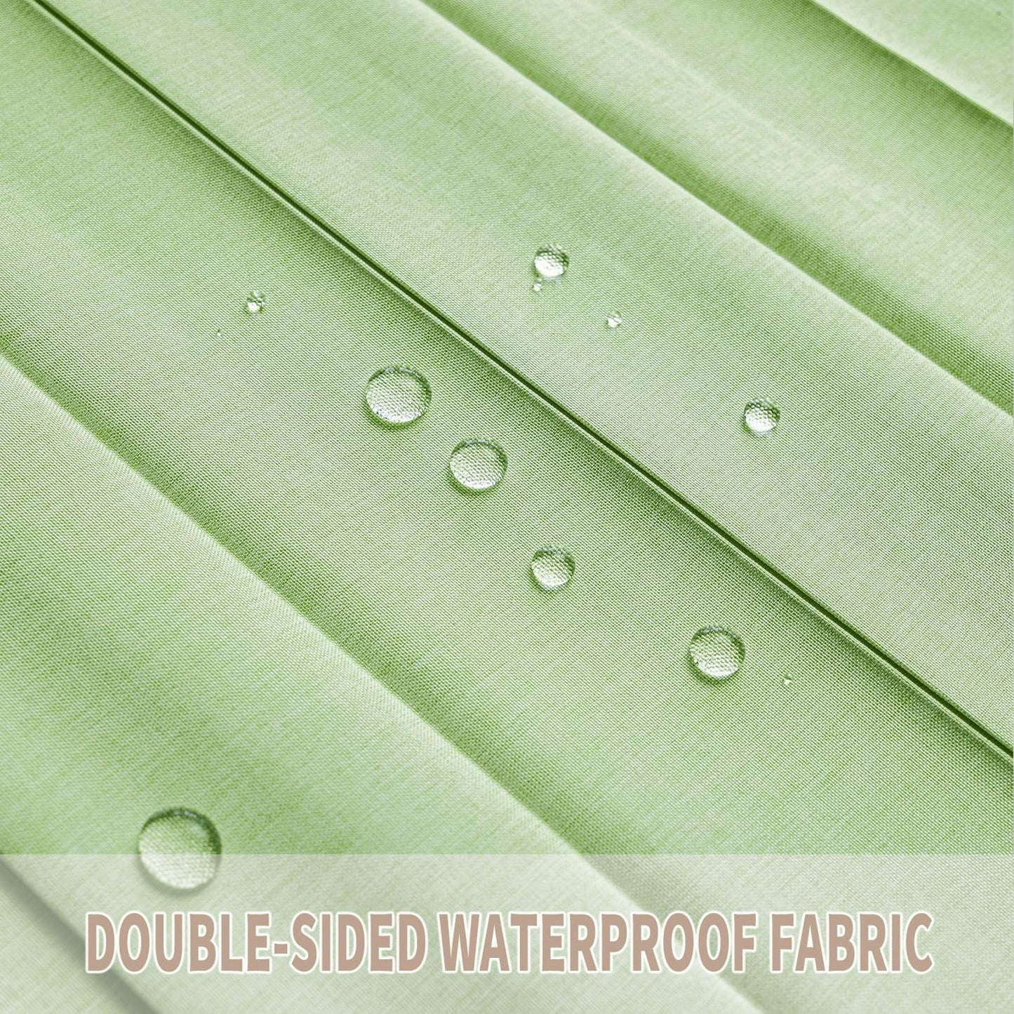 Vatge Closet Curtain for Open Closet - Green Door Curtains for Doorways Accordion Style Door Curtains for Doorway and Folding Closet Door Cover,1 Panel with Tieback, W39 x L78, Green