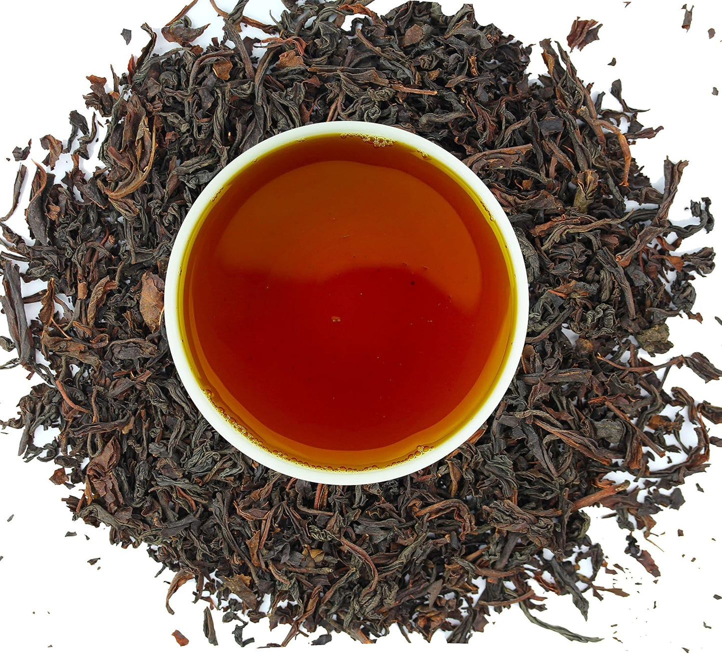 U.S. Wellness Naturals Irish Breakfast Tea, SMOOTH, RICH & WELL-ROUNDED loose leaf tea, 110+ cups, 8oz, 100% ORGANIC CEYLON (2 Estate Blend), fresh new harvest, OP grade tea